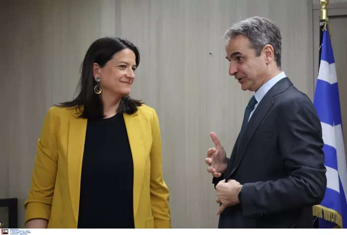 Υπουργείο Εργασίας: Ολοκληρώθηκε η συνάντηση Μητσοτάκη-Κεραμέως