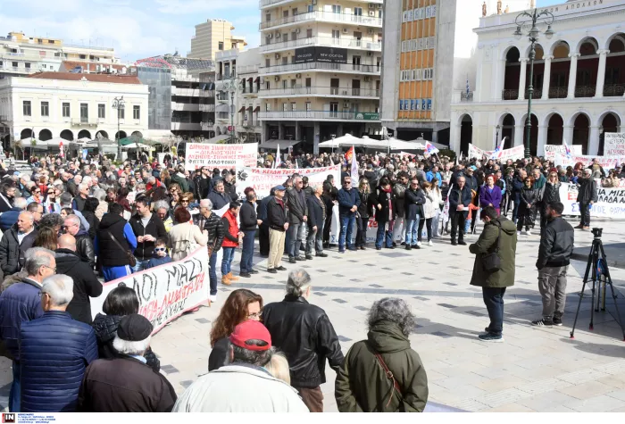 Πορεία στην Πάτρα