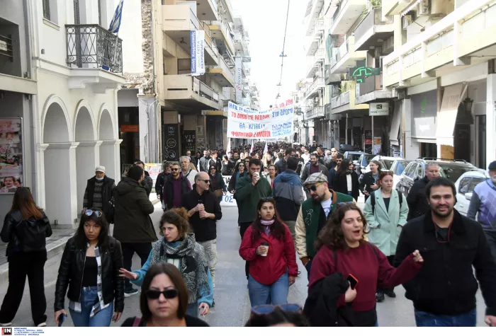 Πορεία στην Πάτρα