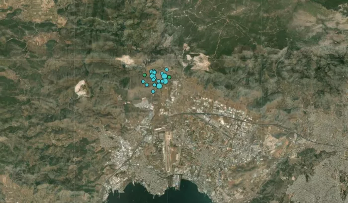Σεισμοί στην Αττική το τελευταίο 24ωρο
