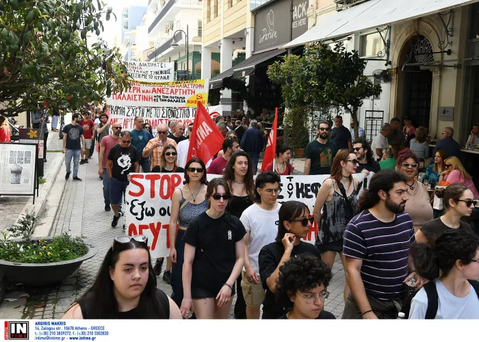 Η Πάτρα στους δρόμους για την Παλαιστίνη – «Καμία στήριξη στο κράτος-δολοφόνο Ισραήλ»