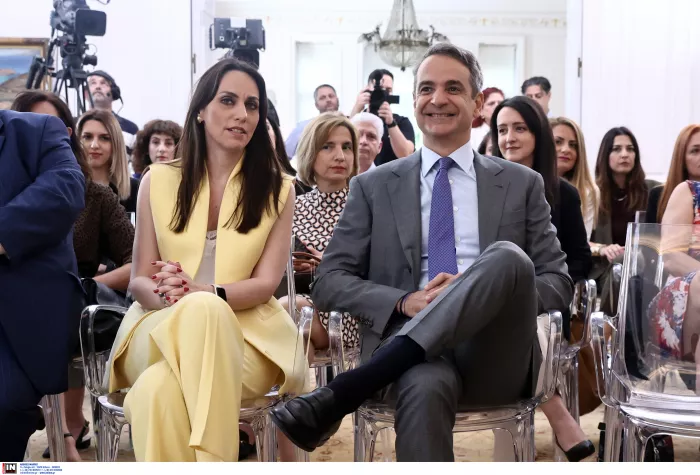 Βιβή Χαραλαμπογιάννη, Κυριάκος Μητσοτάκης