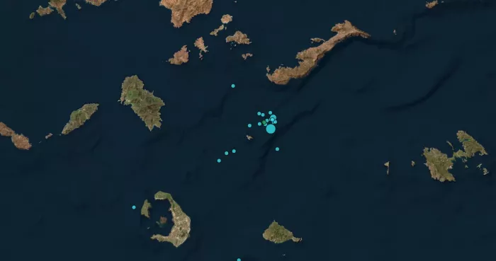 Σεισμοί στις Κυκλάδες