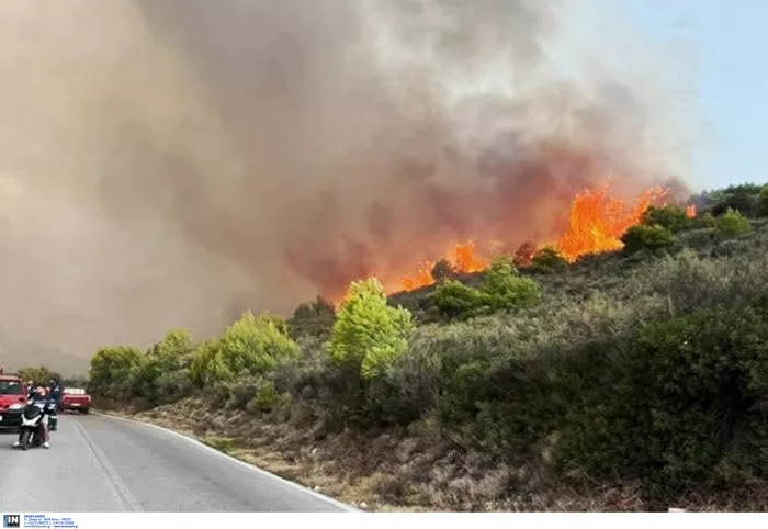Φλέγεται η Ελλάδα: Εικόνες «αποκάλυψης» από όλα τα πύρινα μέτωπα