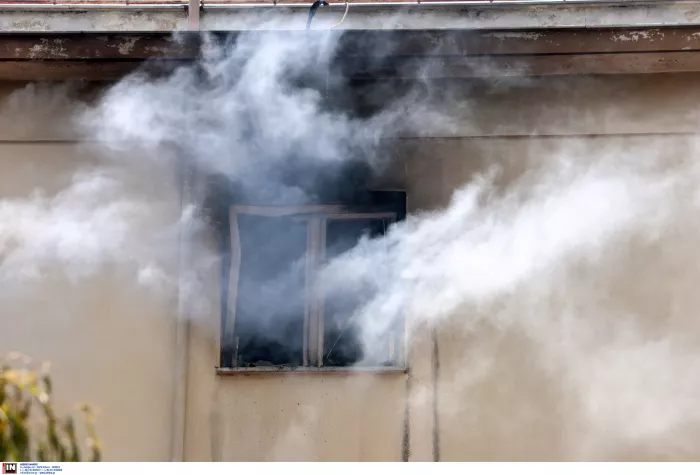Φωτιά στο νοσοκομείο Σωτηρία στις 8 Αυγούστου