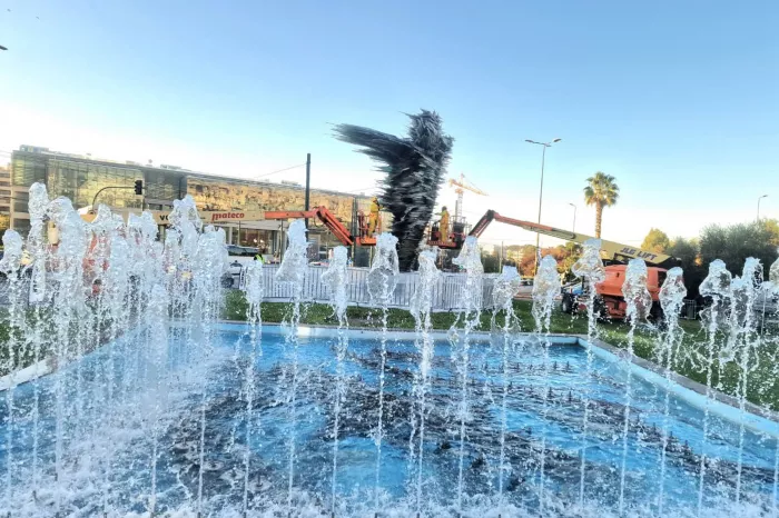 Δρομέας γλυπτό