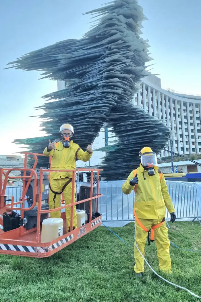 Δρομέας γλυπτό