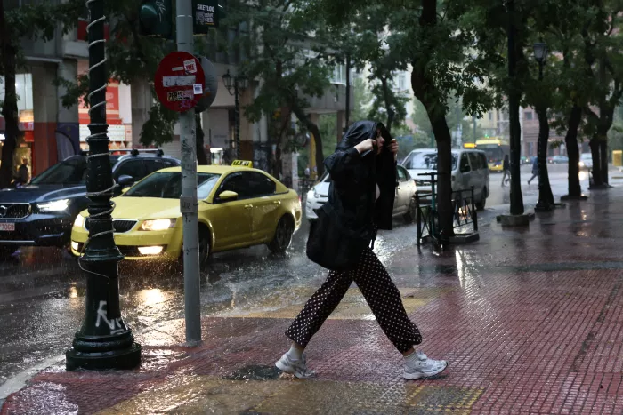 Βροχές στην Αθήνα