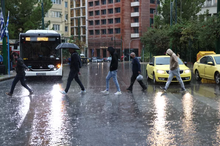 Βροχές στην Αθήνα