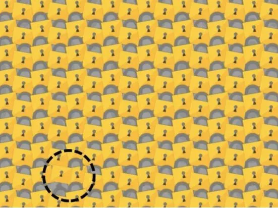 Οπτική ψευδαίσθηση: Μόνο αν έχεις μάτια...αετού θα βρεις το ανοιχτό λουκέτο σε 7’’