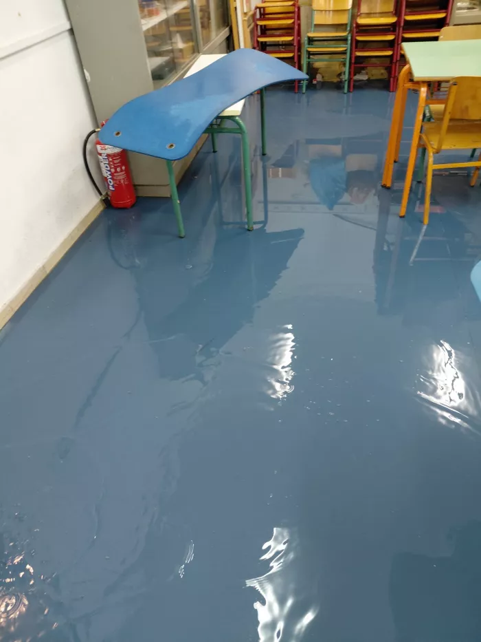 Βύρωνας: Πλημμύρισαν τάξεις στο 5ο και 11ο Δημοτικό Σχολείο (εικόνες) 