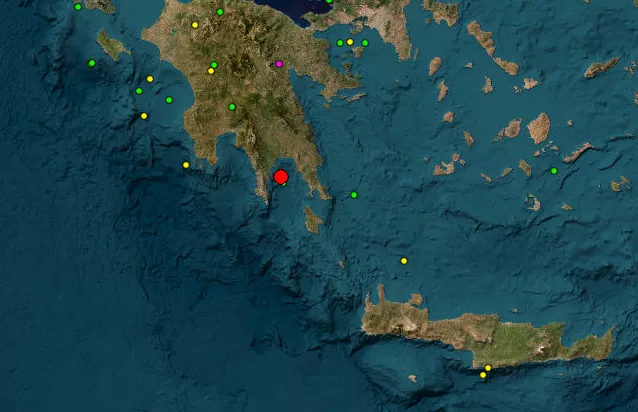 Σεισμοί live