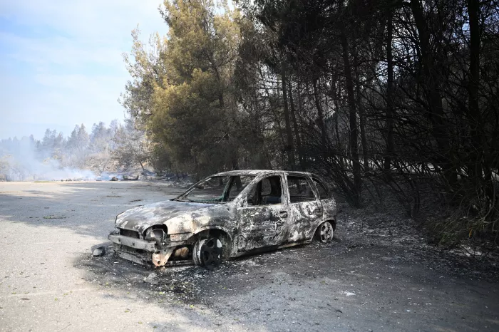 Σίβηρη Χαλκιδικής: «Σαρωτικό» το πέρασμα της φωτιάς - Ανυπολόγιστες καταστροφές (εικόνες)