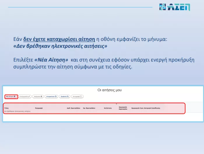ΑΣΕΠ: Πώς κάνετε διορθώσεις σε «Υποβληθείσα» αίτηση (αναλυτικός οδηγός)
