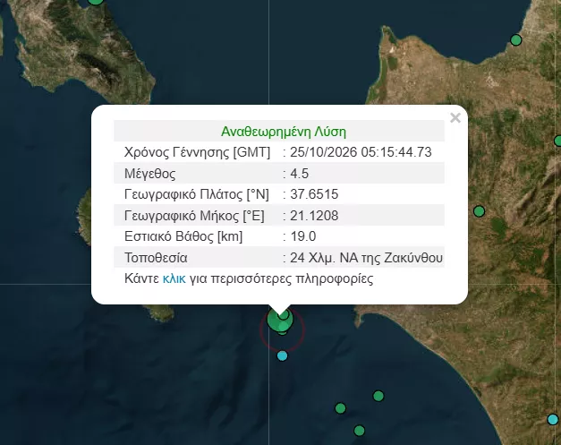 σεισμός 