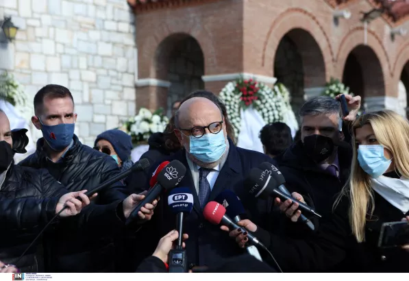 Κηδεία Γιώργου Τράγκα