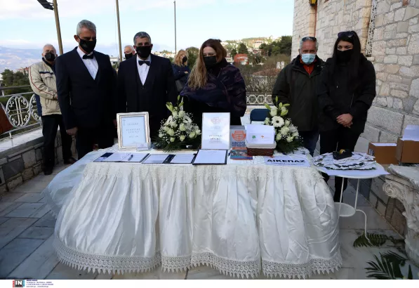 Κηδεία Γιώργου Τράγκα