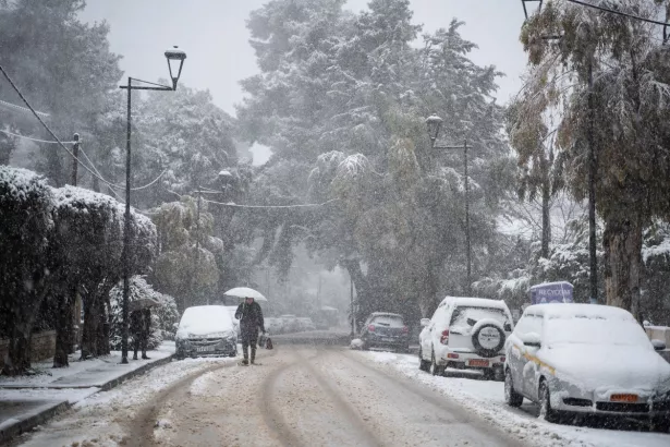 Κακοκαιρία Μπάρμπαρα και χιόνια