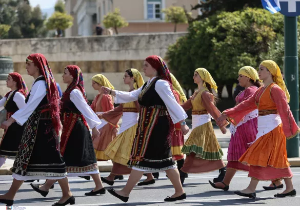 Ολοκληρώθηκε η παρέλαση για την 25η Μαρτίου