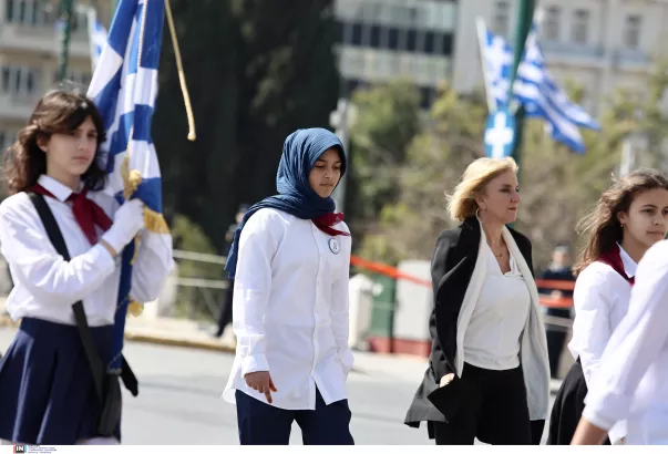 Ολοκληρώθηκε η παρέλαση για την 25η Μαρτίου