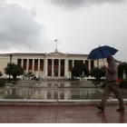 Καιρός βροχή αθηνα